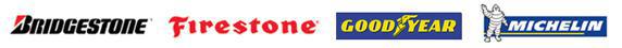 We proudly carry Bridgestone, Firestone, Goodyear, Michelin, and other industry leaders!