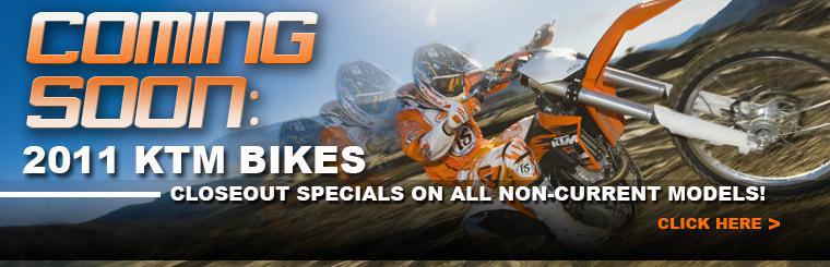 Check out our closeout specials on all non-current models!