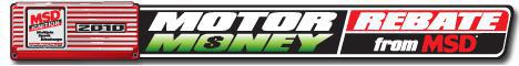 MOTOR MONEY REBATE FROM MSD, TOM'S TIRE PERFORMANCE TIRE PROS, LONG BEACH CA