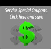 Service Special Coupons. Click here and save.