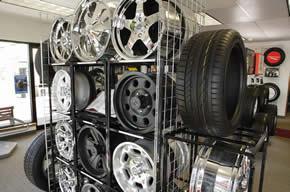 Many Custom Rims On Display