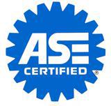 Our technicians are ASE Certified.