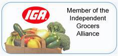 Member of the Independent Grocers Alliance