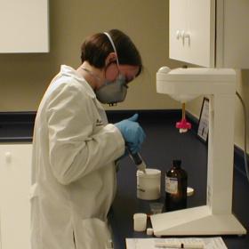 Compound Pharmacist at Work