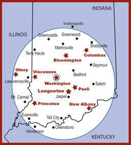 Map of Locations