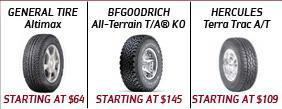 Purchase a set of 4 and receive free nitrogen fill.