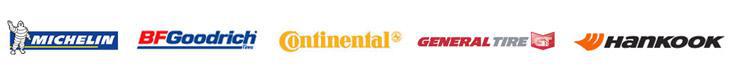 We carry products by Michelin, BFGoodrich, Continental, General Tire, and Hankook.