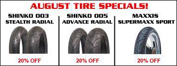 August Tire Specials!