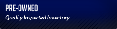 Pre-Owned: Quality inspected inventory.