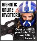 Gigantic Online Inventory - Over a million products from over 100 top brands!