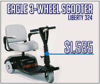 Eagle 3-wheel Scooter Libery 324: $1,585