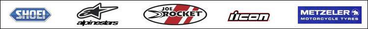We carry great products from Shoei, Alpine Stars, Joe Rocket, Icon, and Metzler.
