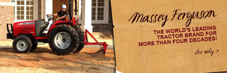 See why Massey Ferguson has been the world's leading tractor brand for more than four decades!