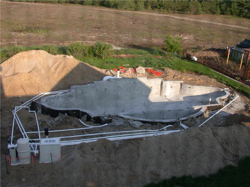 Pool Construction Process
