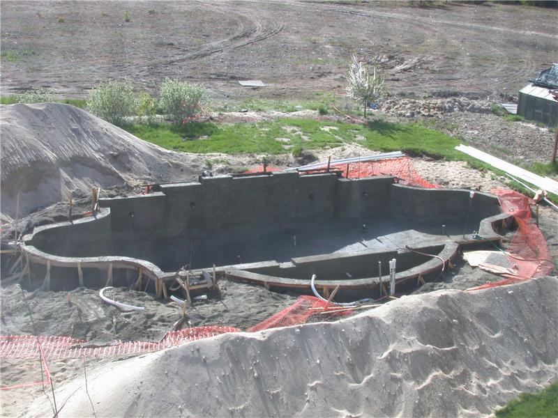 Pool Construction Process
