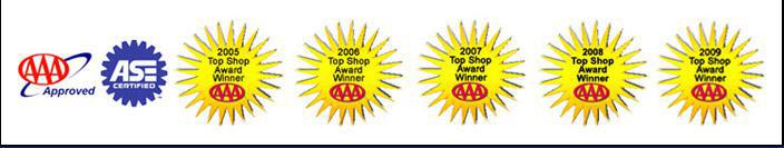 We carry great products from Michelin, BFGoodrich, and Goodyear. Our mechanics are ASE certified. We are a AAA approved repair shop.