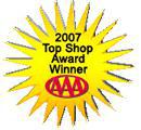 2007 Top Shop Award Winner AAA
