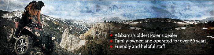 Basch Bros is Alabama's oldest Polaris dealer. We are family-owned and operated for over 60 years. We have a friendly and helpful staff.