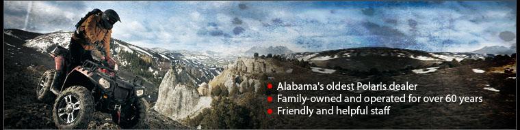 Basch Bros is Alabama's oldest Polaris dealer. We are family-owned and operated for over 60 years. We have a friendly and helpful staff.