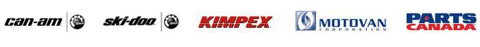 We carry Can-Am, Ski-Doo, Kimpex, Motovan, and Parts Canada products.