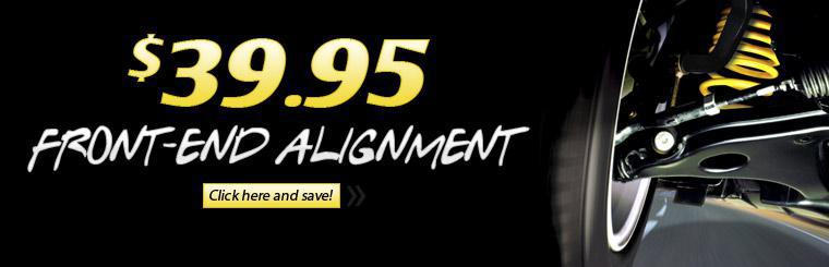 Click here for a $39.95 front-end alignment.