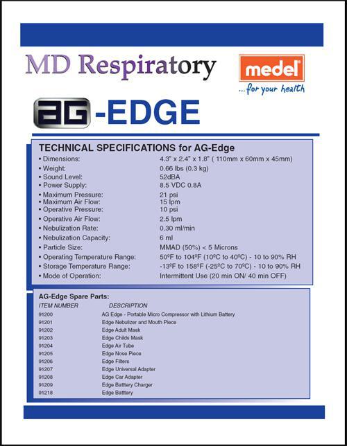 MD Respiratory AG-Edge