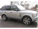 2007 Range Rover with 22" Silver Redbourne Saxon