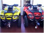 ATVs on Showroom