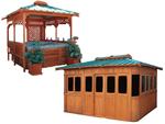 Dollhouse (left), Shoji