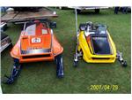 SKI DOO BLIZZARD/MOTO-SKI SUPER SONIC @ THE LAKEWOOD ANTIQUE SHOW