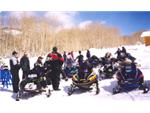 Snowmobiling