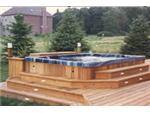 L.A.SPAS® PARADISE 2900/CUSTOM DECK BY DECKWORLD