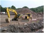 MACHINES WAITING TO MOVE SOME DIRT