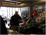 Owner Paul Hughes hard at work