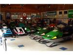 Vintage Snowmobile Showroom