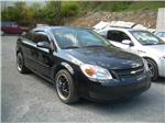 07 CHEVY COBALT WITH BLACK MOTEGIS AND NEW EIBACH LOWERING SPRINGS INSTALLED