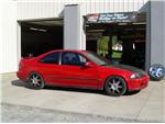 Cody's 94 Honda Civic 17" Motegi SX7 205/40/17 Nexen N7000 Tires