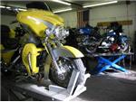 harley on lift