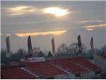 The Salt Lake backdrop
