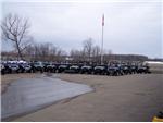 Rangers in line