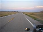 ROAD FROM BADLANDS TO RAPID CITY