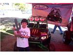 Steven Beckner with RZR 170 and his 2010 Trophy