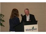 Dave Kavanah accepts the President's Gavel