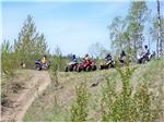 The pit stop of our ride