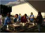 Antioch Youth provided our food