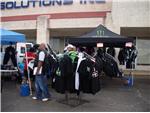 We had a booth out there too!