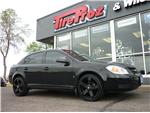 2006 Chevrolet Cobalt LS - 18" KMC Rockstar car black wheels - 225/40R18 Nexen N5000 tires