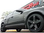 2006 Chevrolet Cobalt LS - 18" KMC Rockstar car black wheels - 225/40R18 Nexen N5000 tires