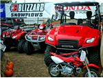 Hondas on Display