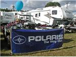 Polaris ATVs on Display